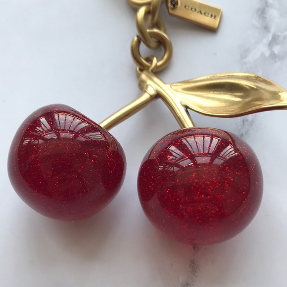 Coach Cherry Keychain - Picture 3 of 4